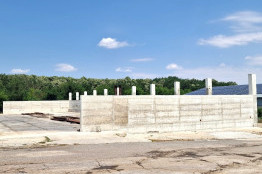 Строителство на склад за зърно в град Генерал Тошево